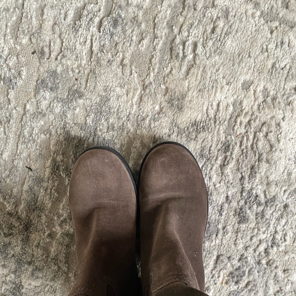 Prada - Brown Suede Riding Boot - Picture 6 of 8